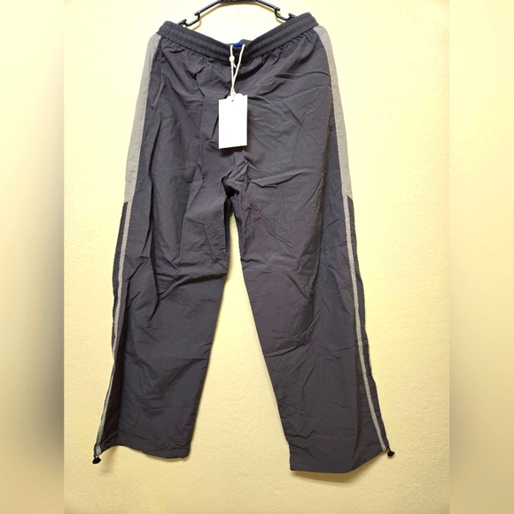 Aelfric Eden Men's Striped Joggers Parachute Pants Baggy Y2k Trousers Drawstring - Picture 3 of 3